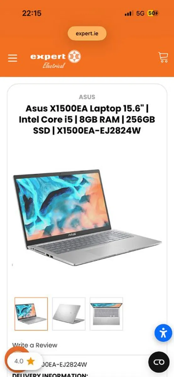 Laptop for sale! ASUS VivoBook X1500EA 15.6" Laptop - Image 2