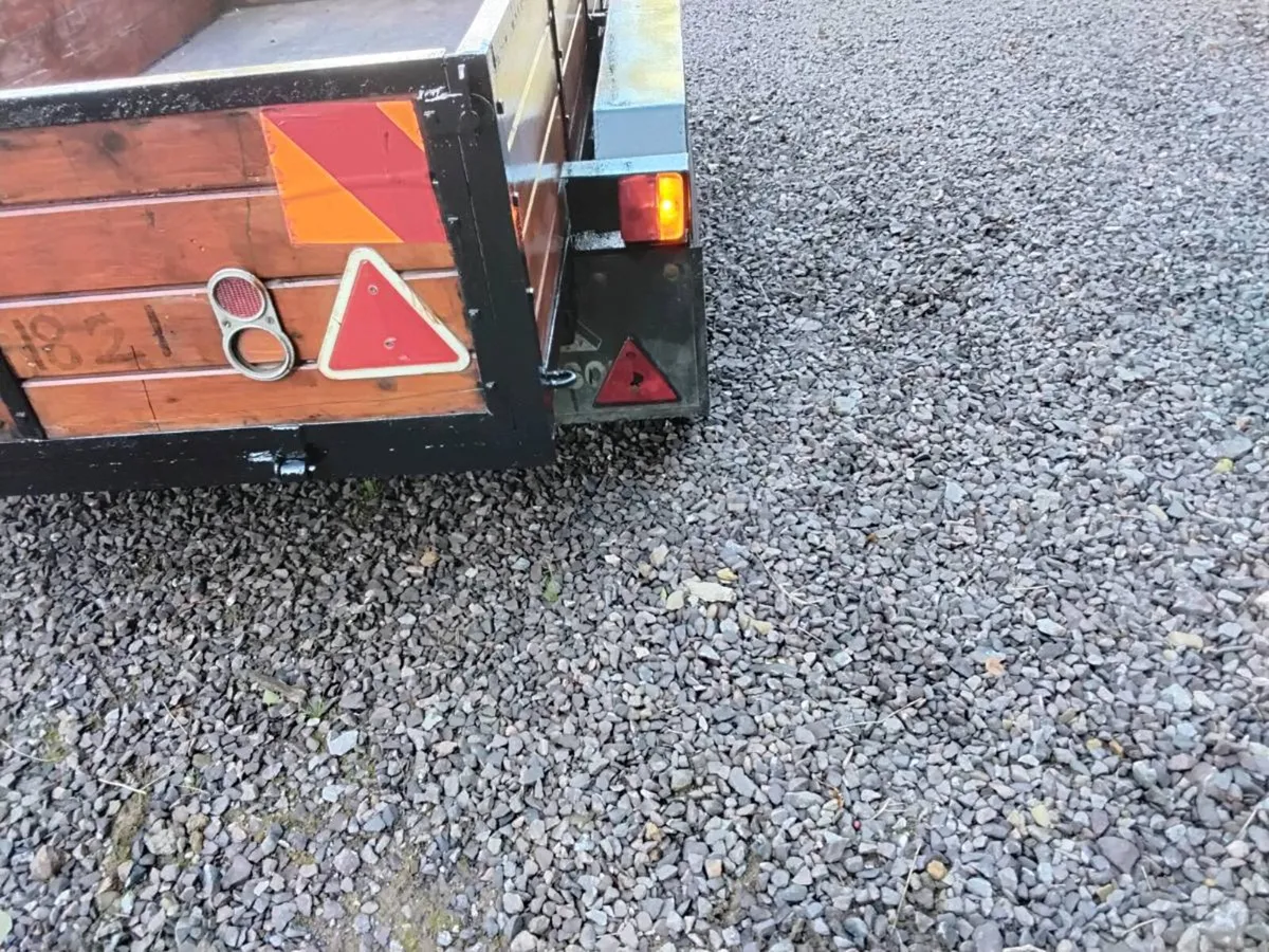 8x4 twin axle car trailer. - Image 4