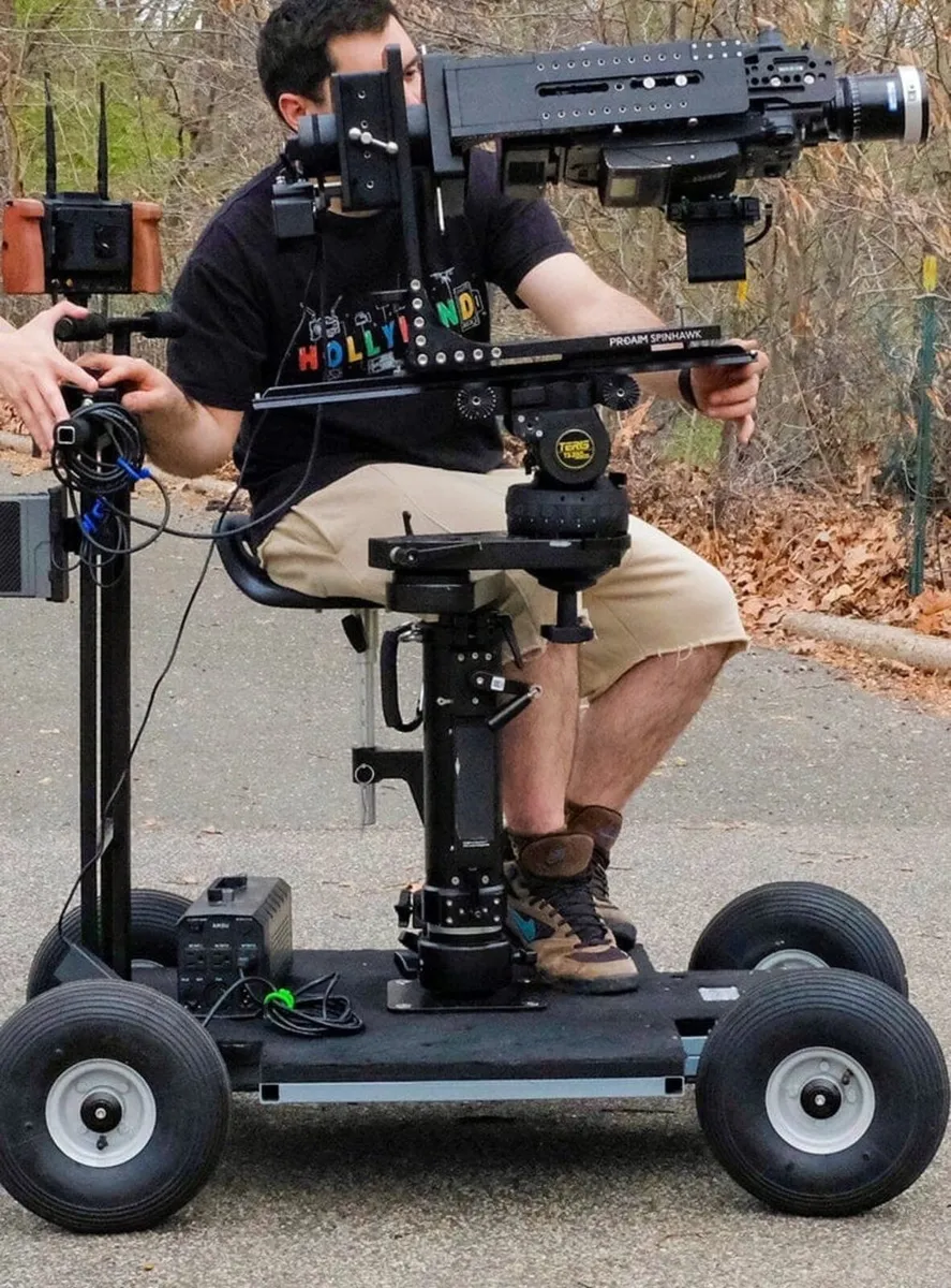 PROAIM Quad Prime Film Camera Dolly & Jib cranes - Image 3
