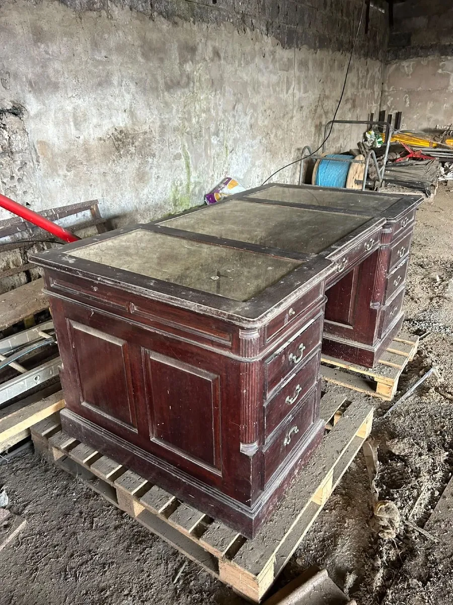 Antique writing desk - Image 1