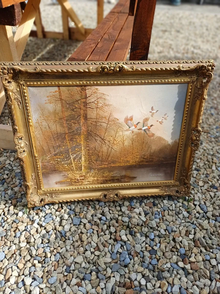 1970s Signed Oil Painting - Image 3