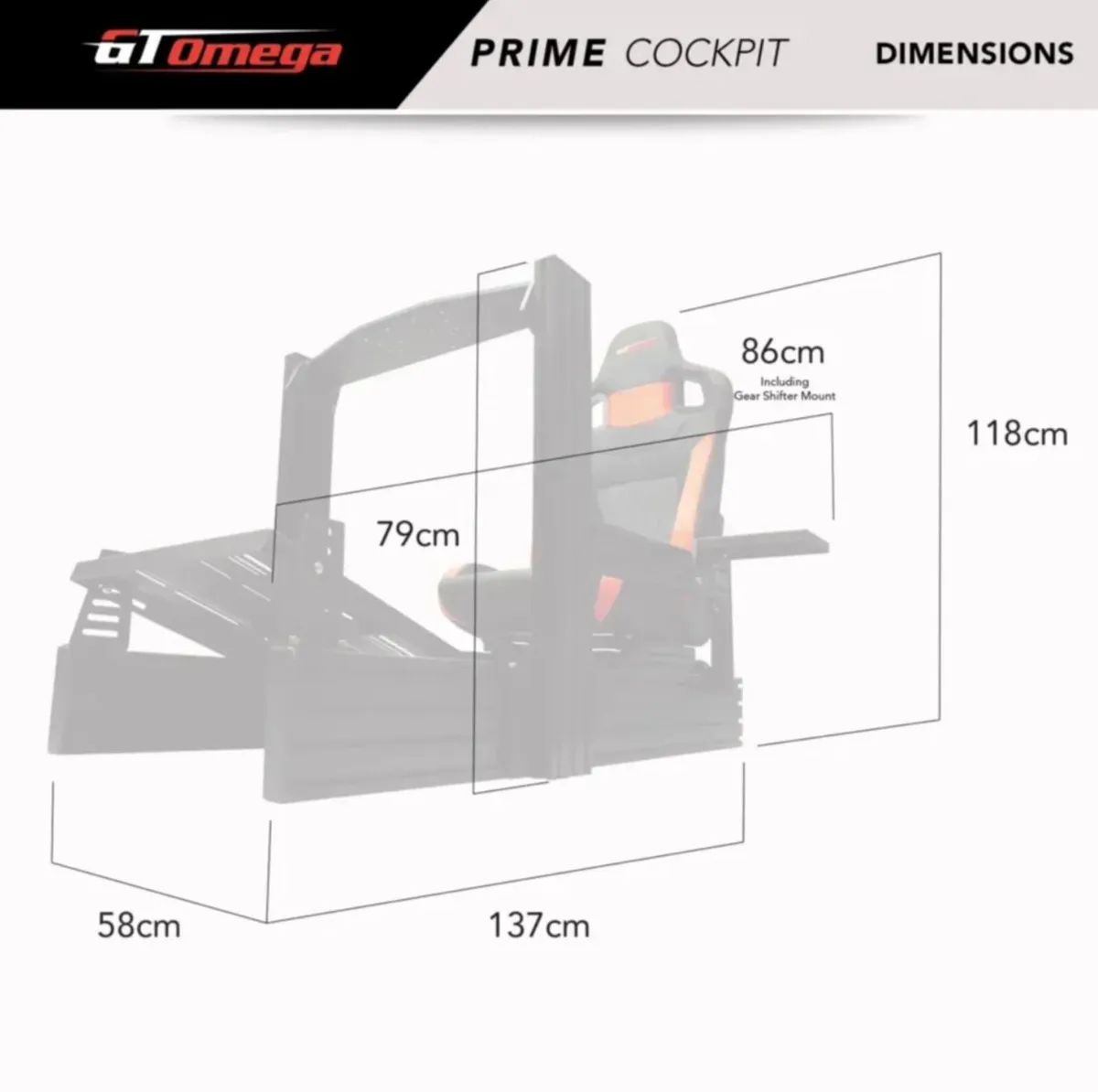 GT Omega Sim Racing RIG - Image 2