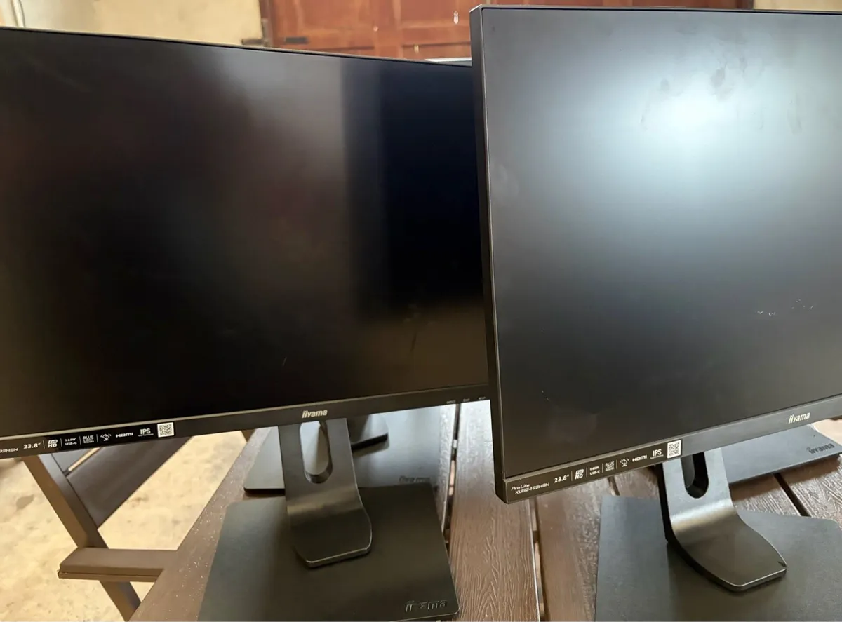 10 × iiyama ProLite XUB2492HSN USB-C Monitors - Image 2