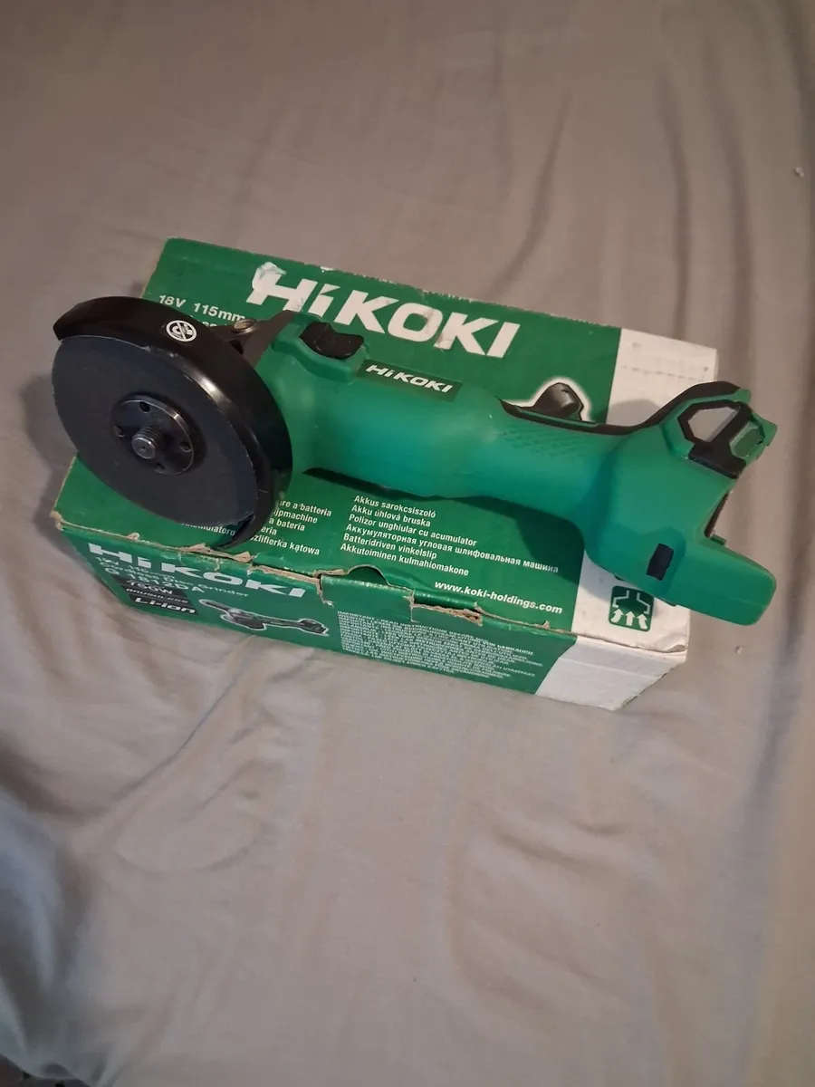 Hikoki 18v angle grinder. - Image 4
