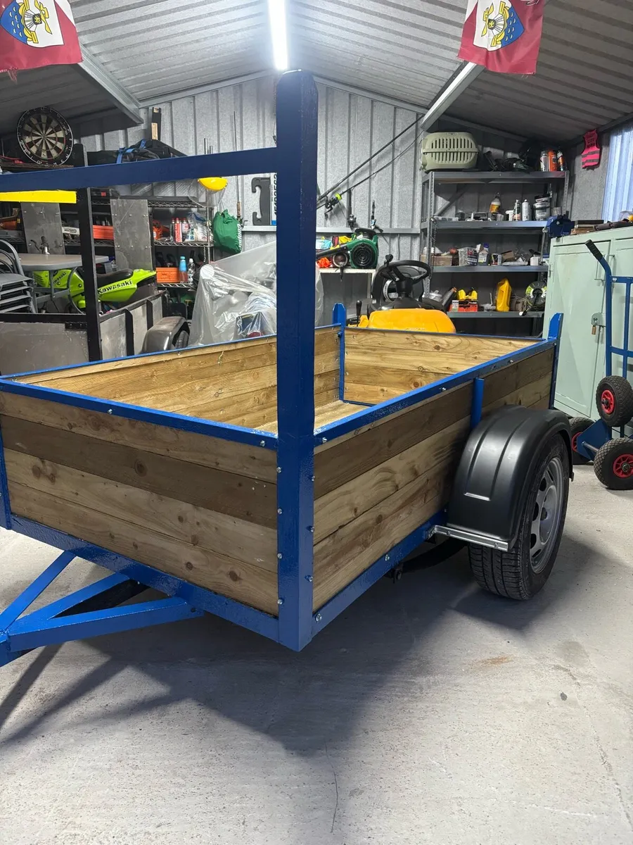 Car trailer single axle - Image 1