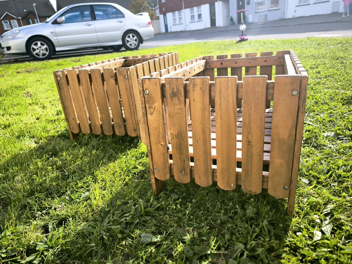 Solid Wooden Garden Planters - Image 3