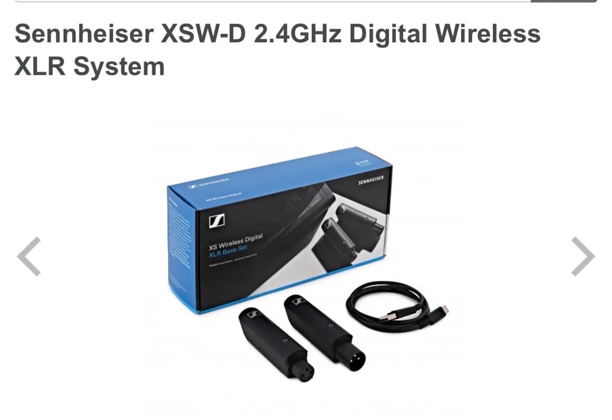 Sennheiser Wireless mic system