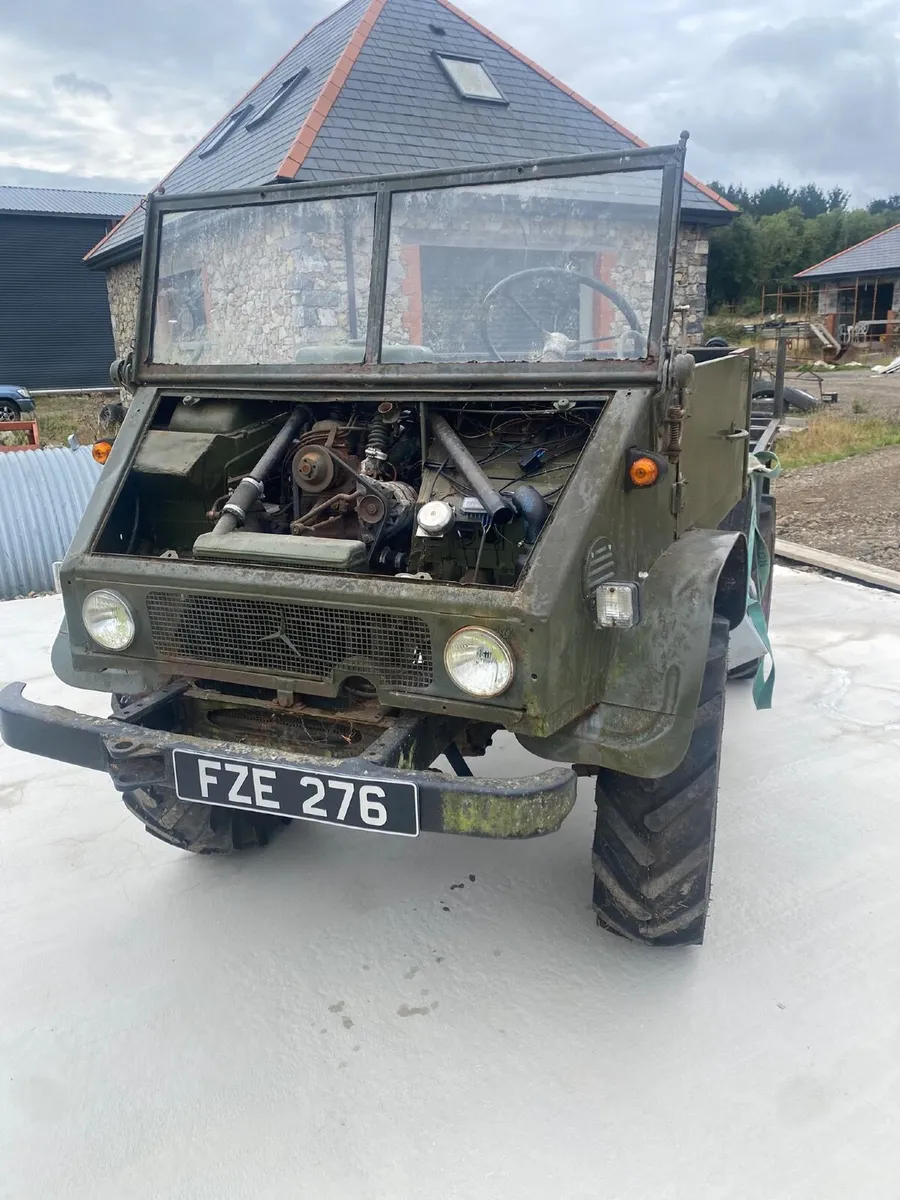 Mercedes-Benz 411 1963 AGRI REGISTERED UNIMOG - Image 1