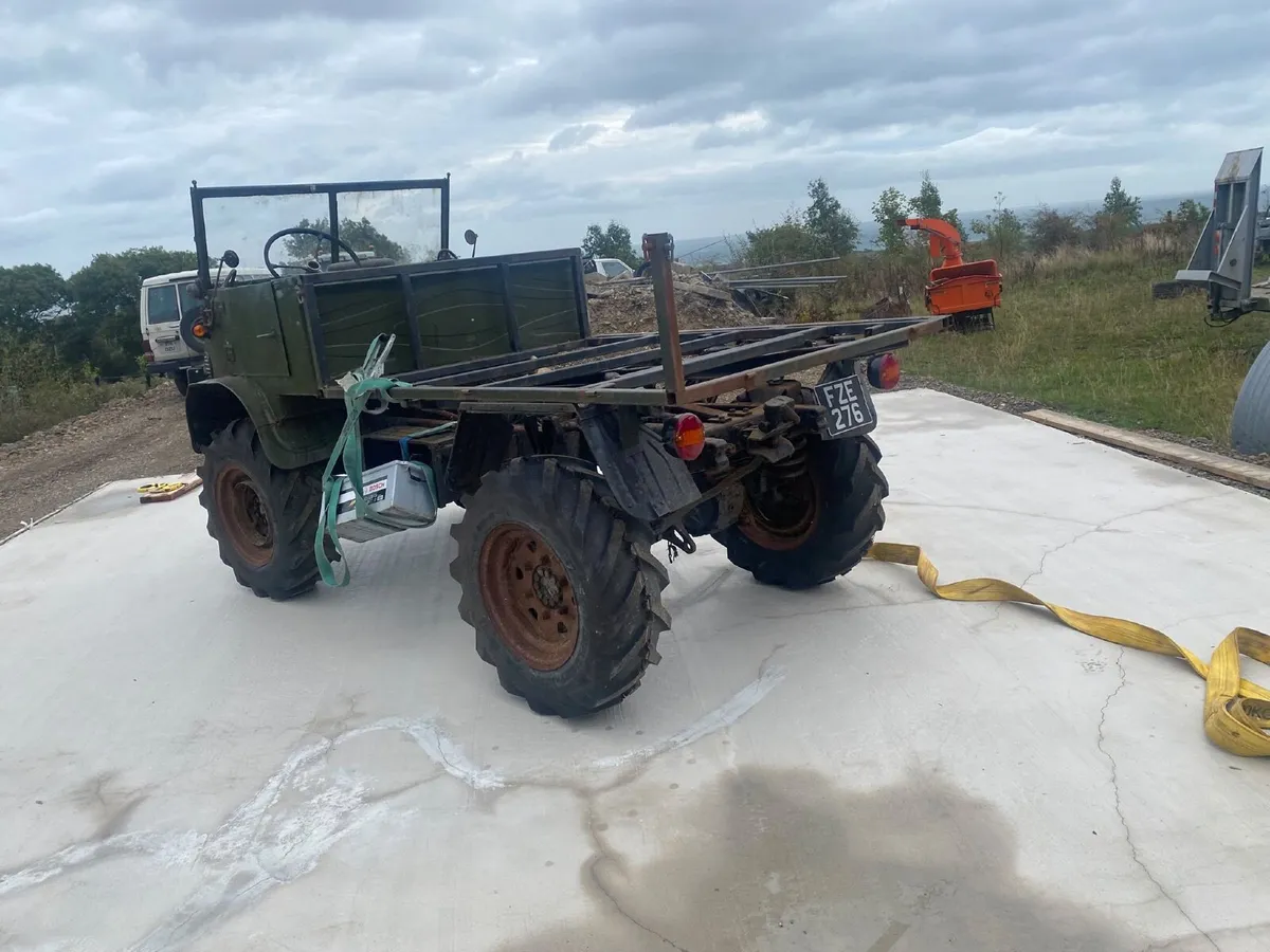 Mercedes-Benz 411 1963 AGRI REGISTERED UNIMOG - Image 2