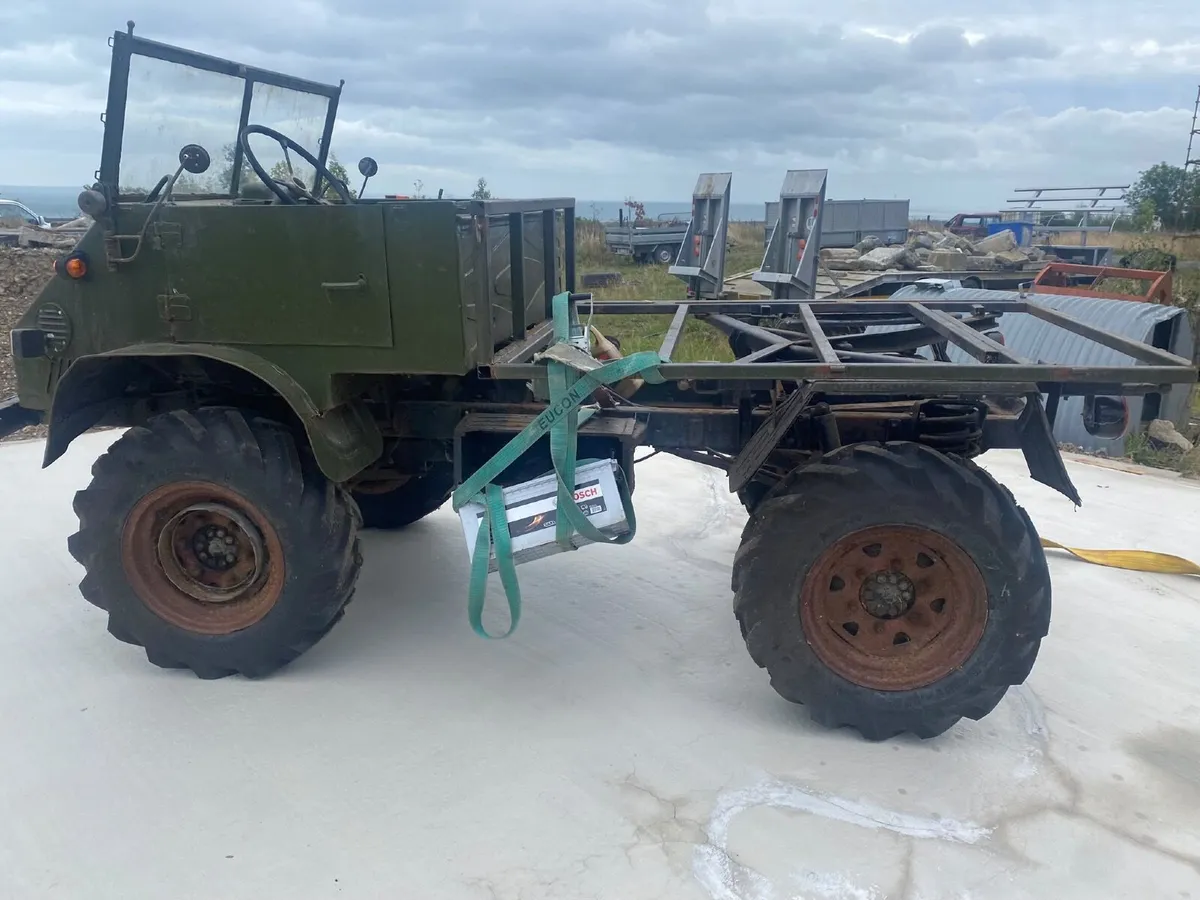 Mercedes-Benz 411 1963 AGRI REGISTERED UNIMOG - Image 4