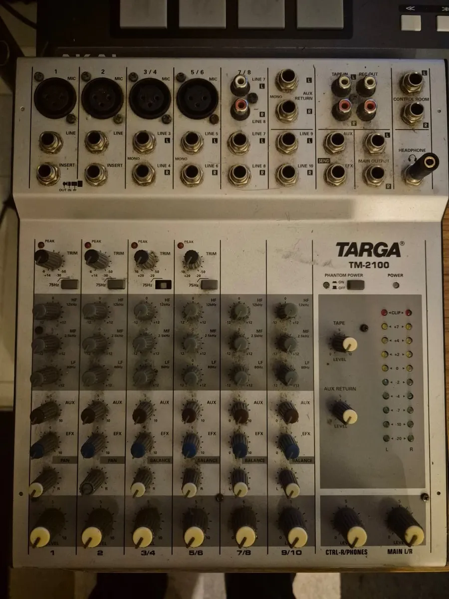 Targa TM-2100 10-Channel Analogue Mixer - Image 1