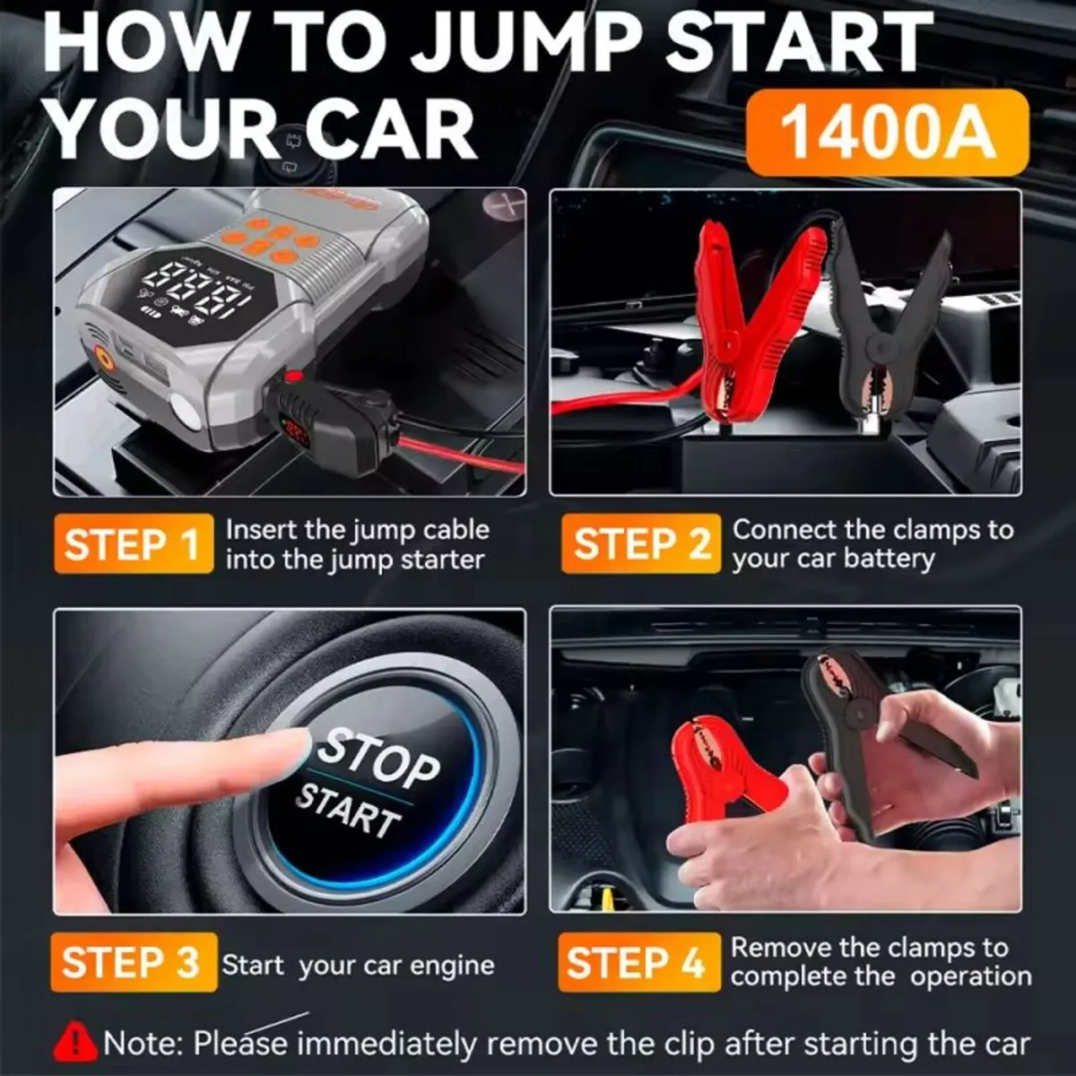 Emergency Car Jump Starter - Image 4