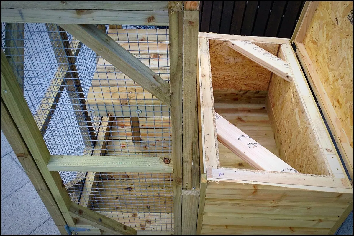 Cat House & Enclosure - Image 4