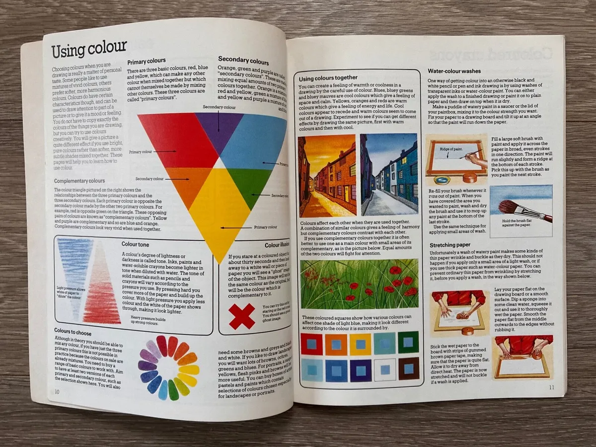 Vintage 1980s Usborne Guide to Drawing by Patience - Image 2