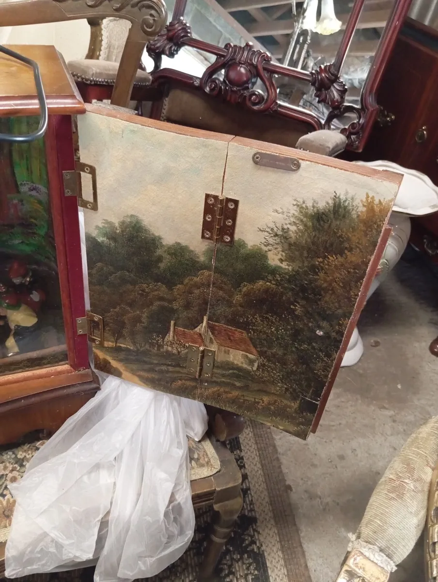 Antique burr walnut - Image 4