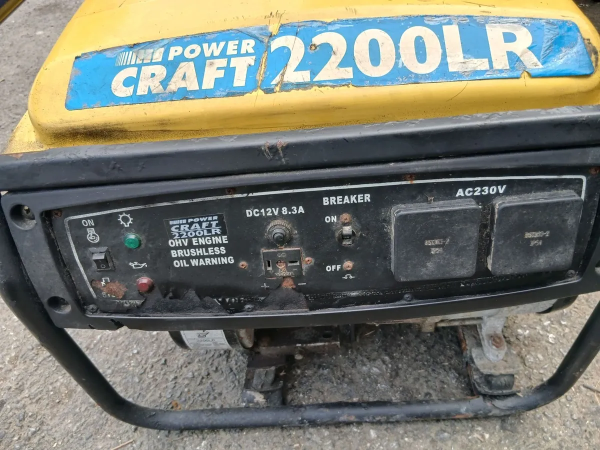 Power craft 2300LR generation working 💯 - Image 2