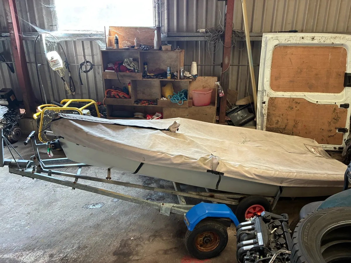 RS Feva with launch trolly and road trailer - Image 2