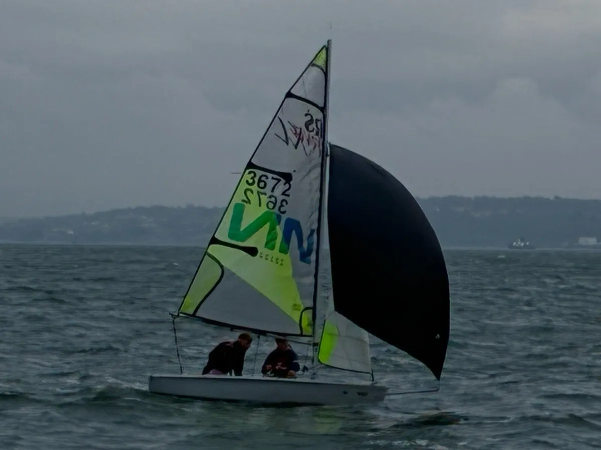 RS Feva with launch trolly and road trailer - Image 3
