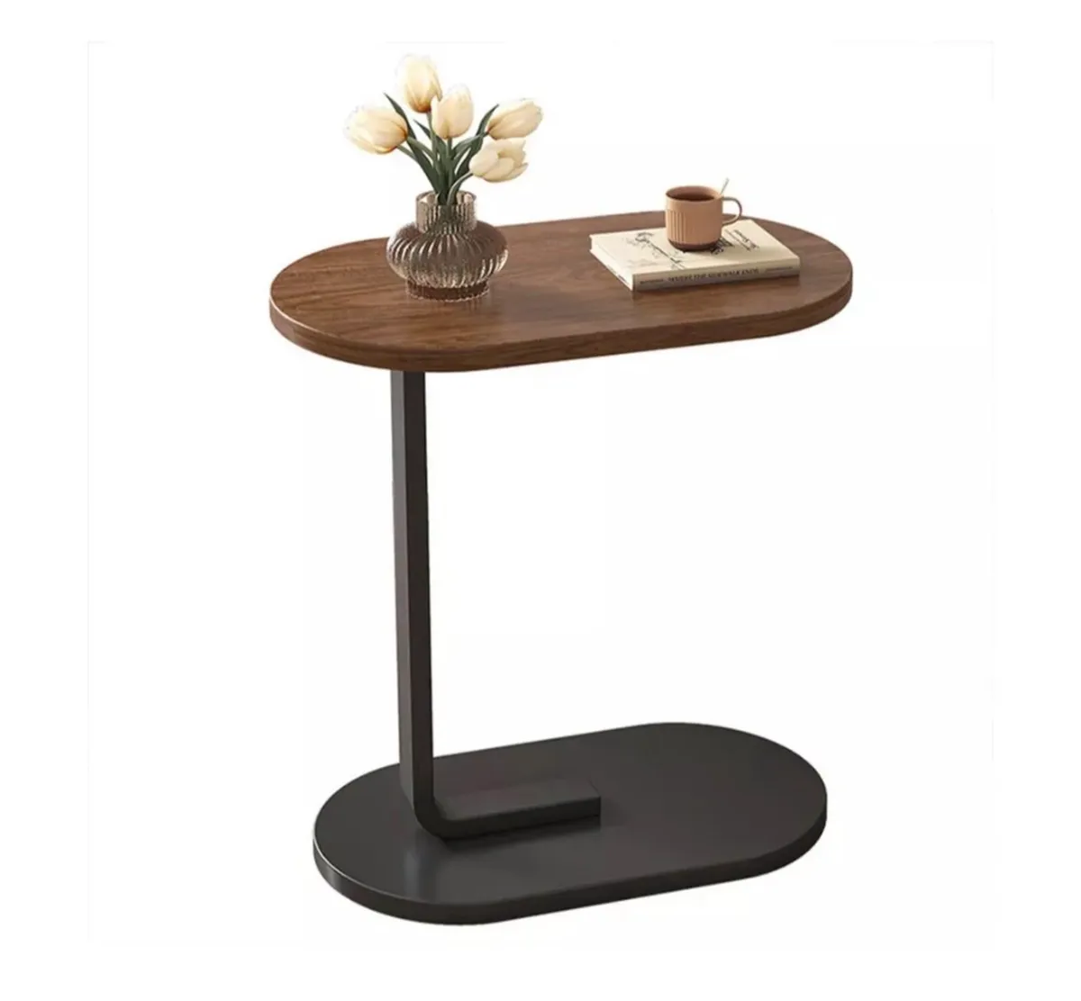 NEW C Shaped Sofa Side End Coffee Table - Image 4