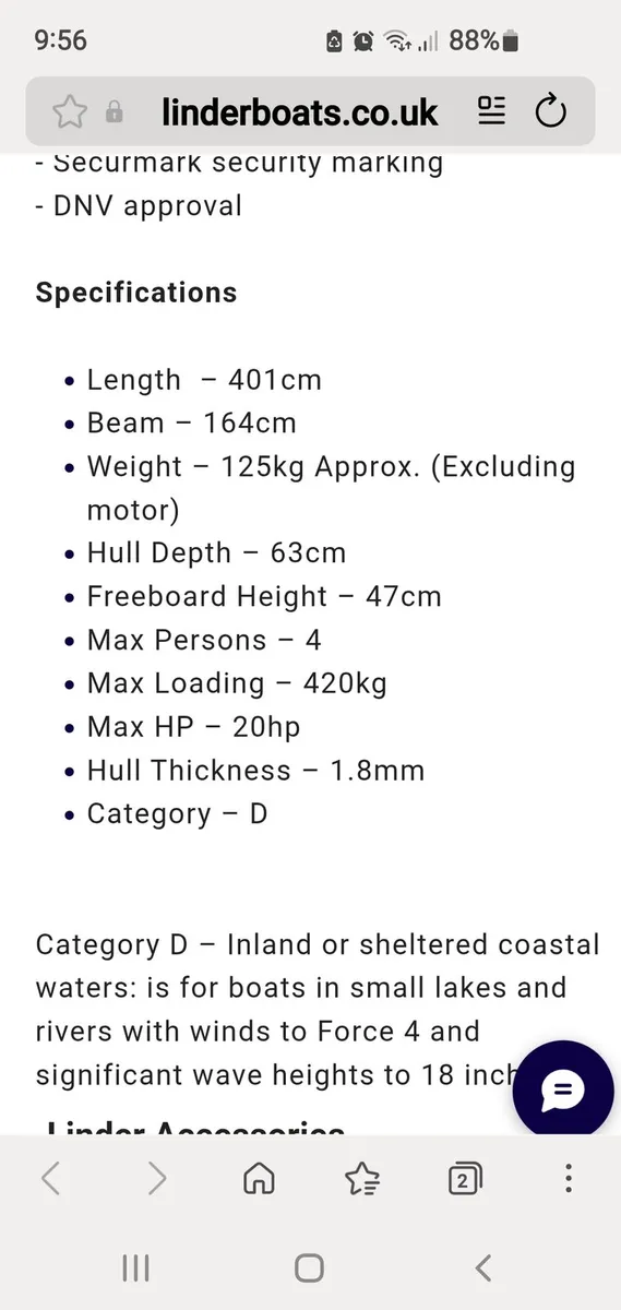 Linder 400 boat - Image 3