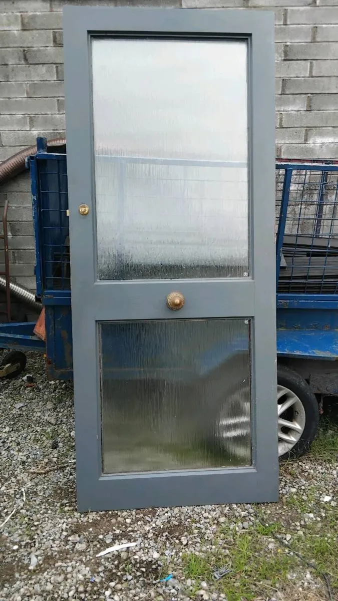 Teak door - Image 1