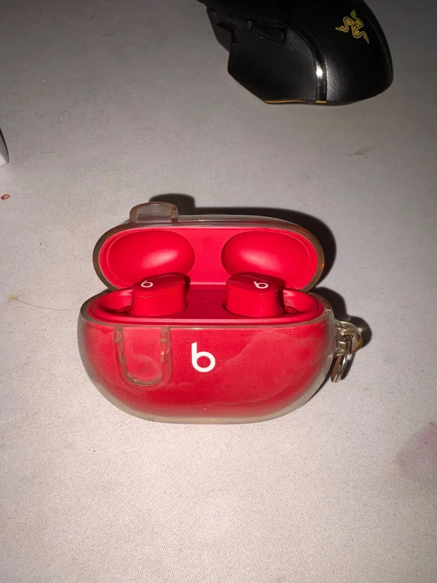 Beats Studio Buds Red - noise cancelling earbuds - Image 1