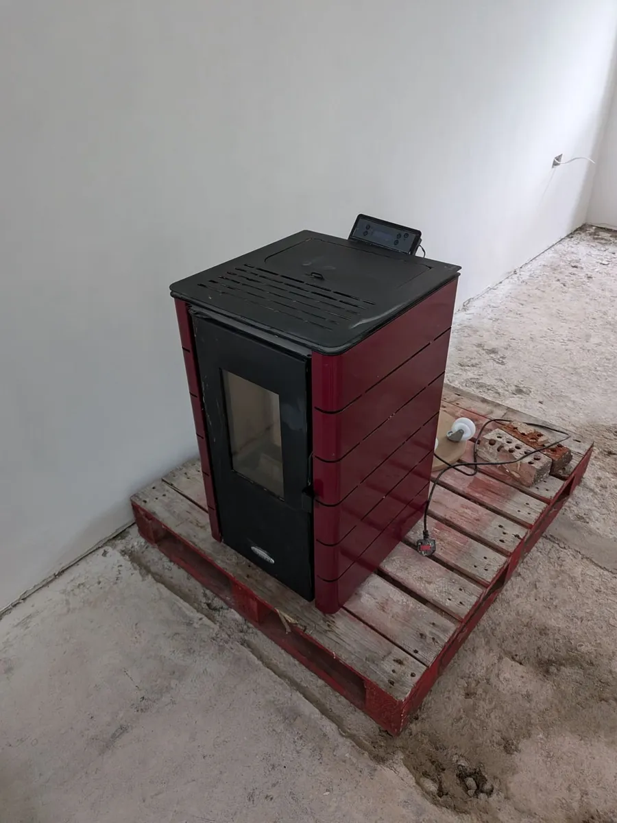 Stanley K50  5KW Wood Pellet Stove Claret - Image 2