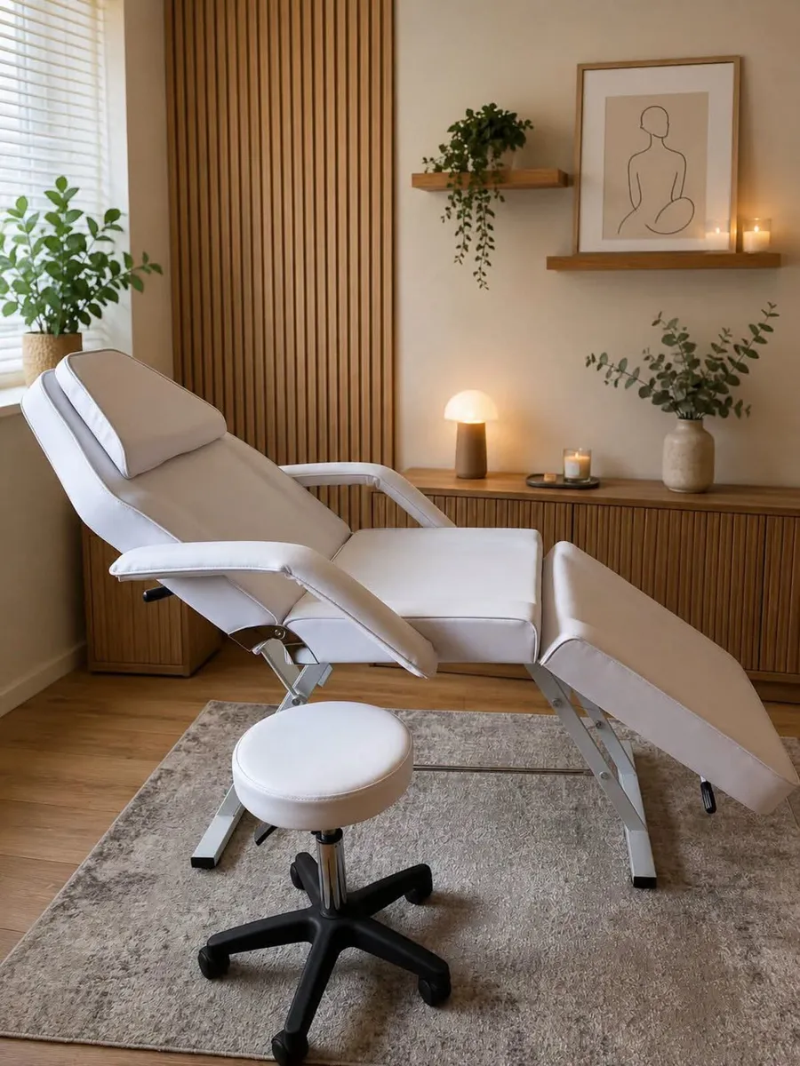 Beauty Therapy bed and stool set nrand new - Image 1