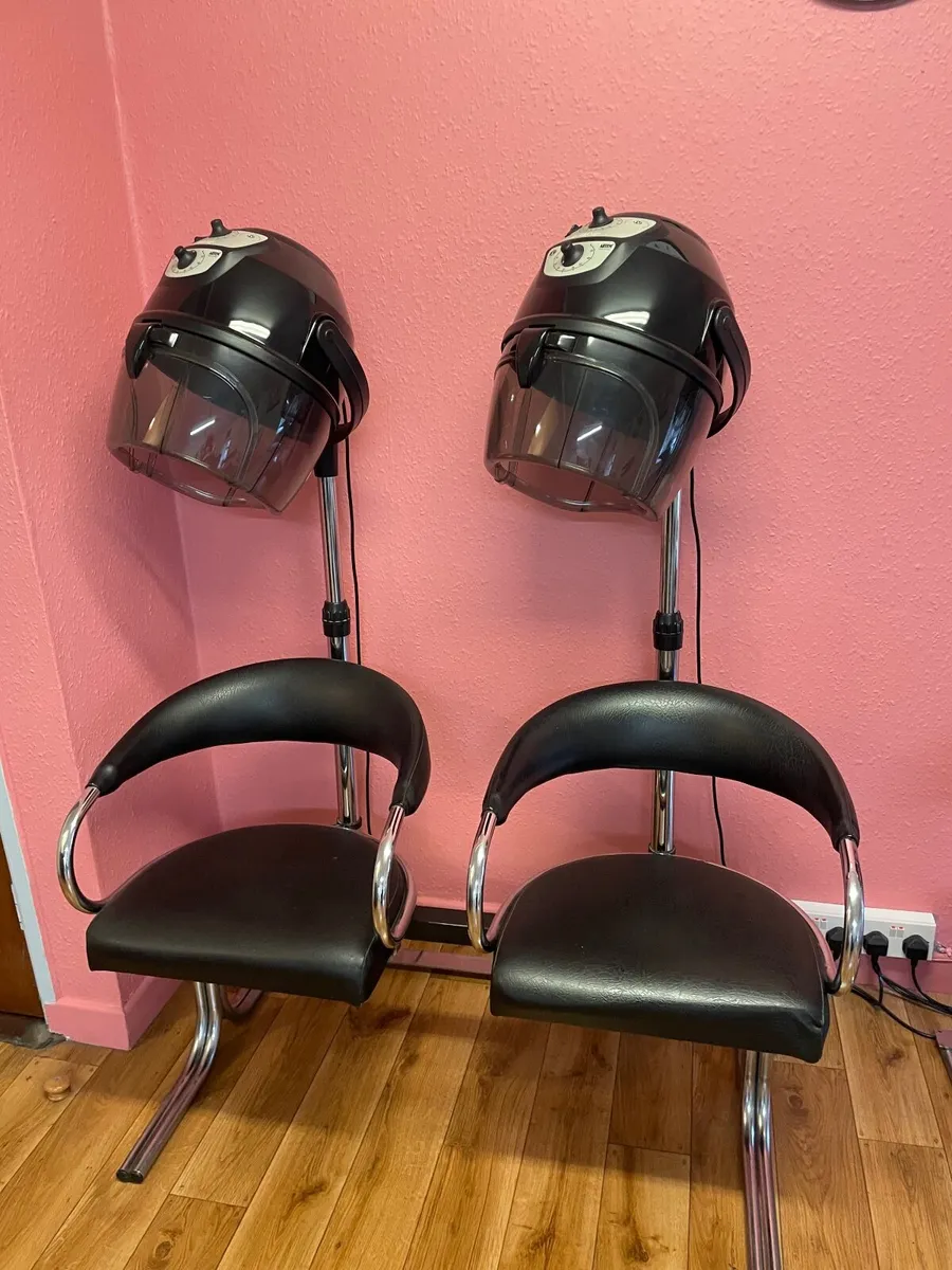 Salon hood hair dryer (double) - Image 2