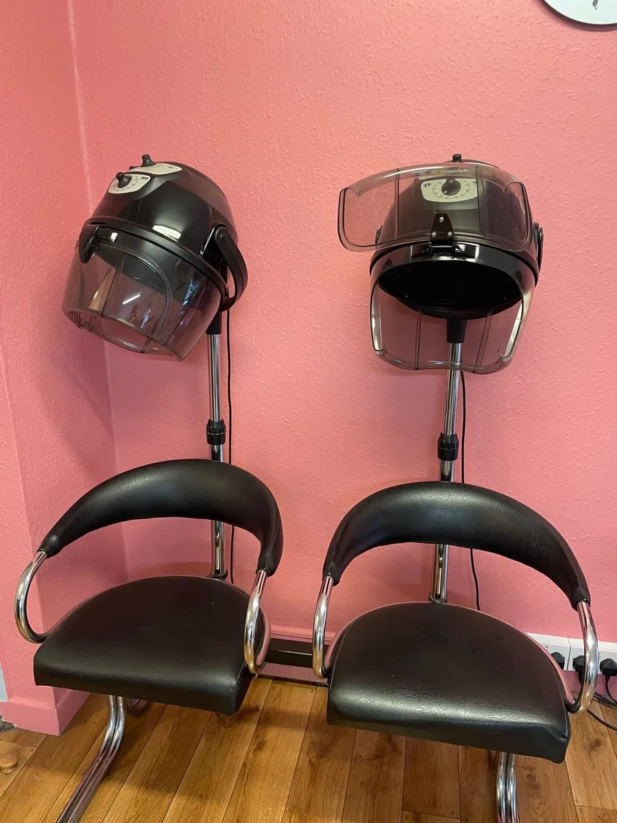 Salon hood hair dryer (double) - Image 1