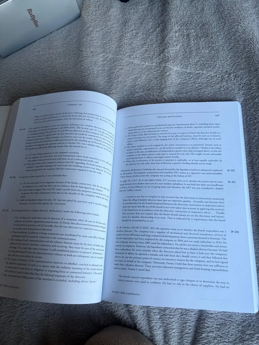 Company Law FE1 Manual - Image 3