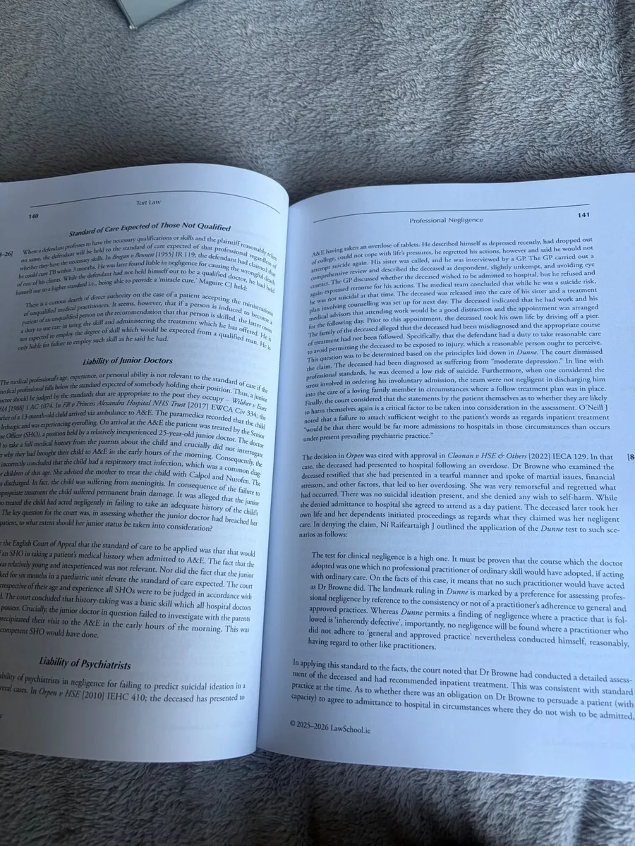 Tort Law FE1 Manual - Image 4