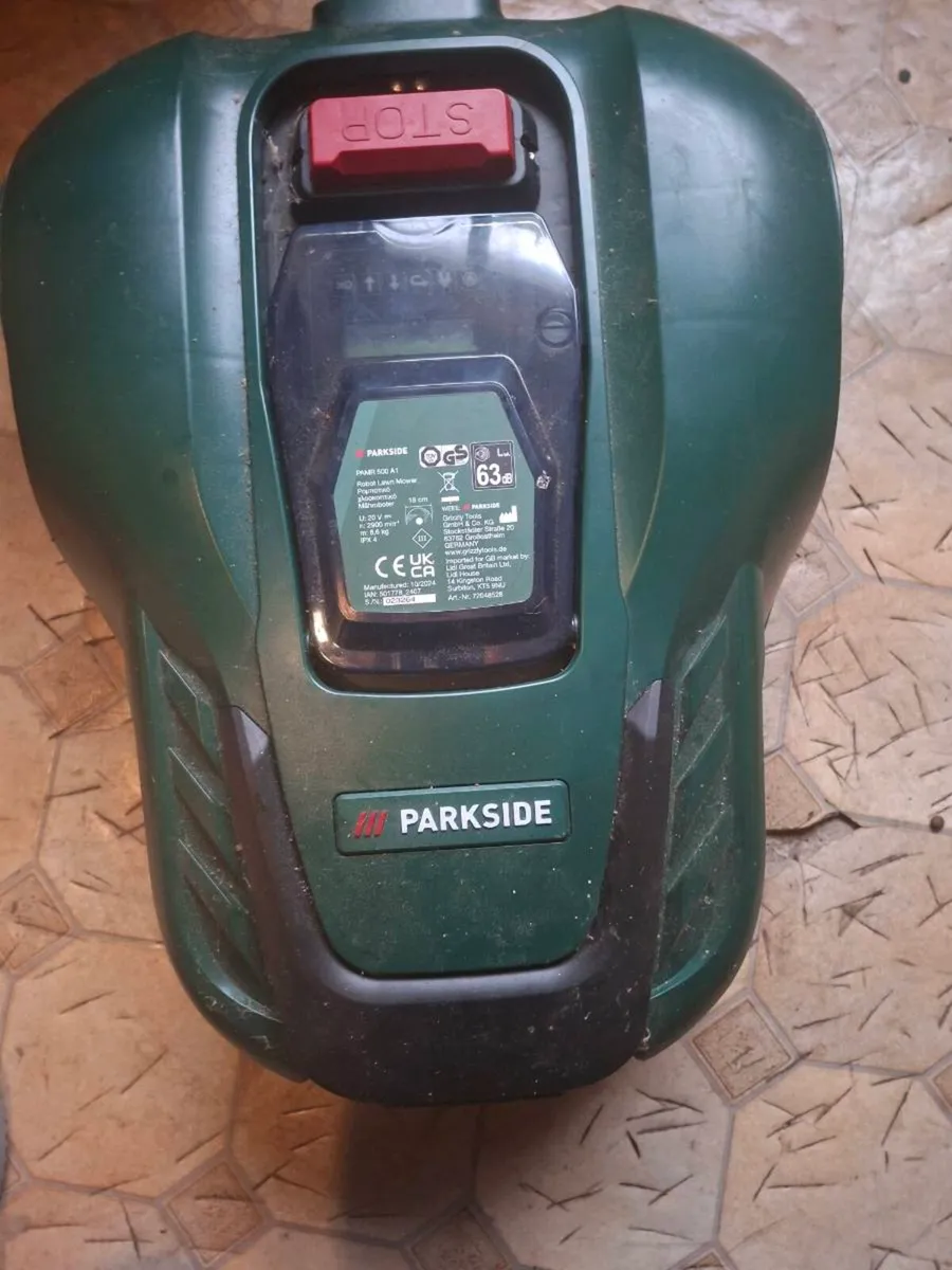 Parkside  robotic   lawnmower  new - Image 2