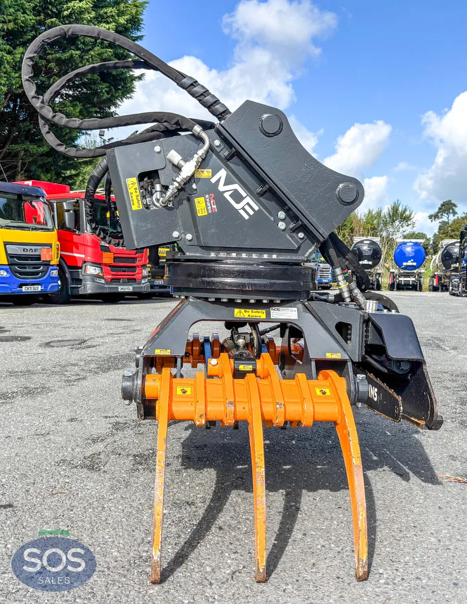 2025 MDE SX1250 Grapple With Hultdins SS550S Saw - Image 3