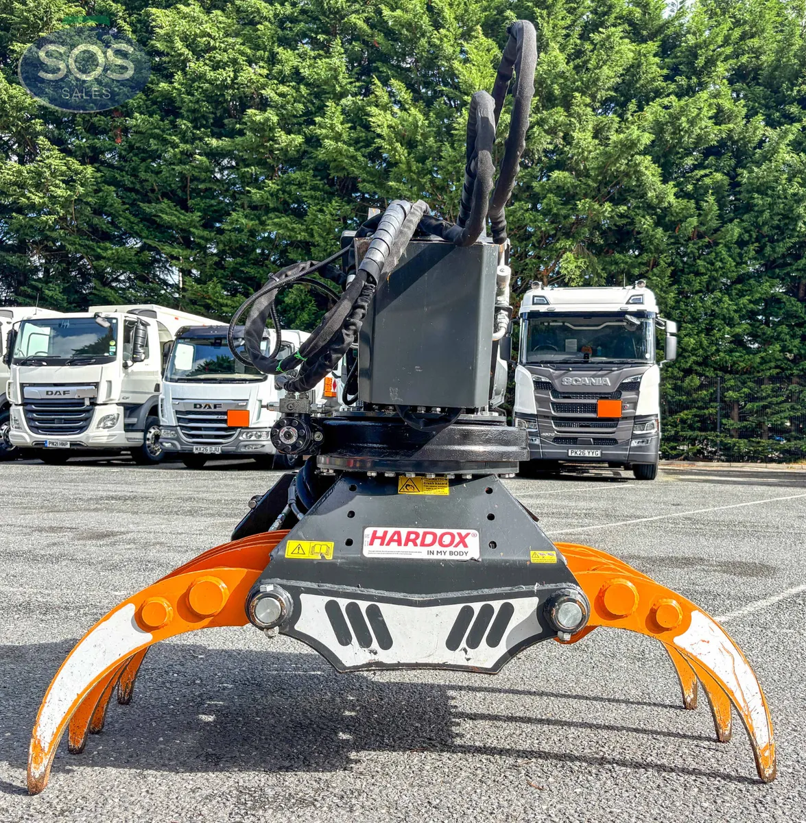 2025 MDE SX1250 Grapple With Hultdins SS550S Saw - Image 2