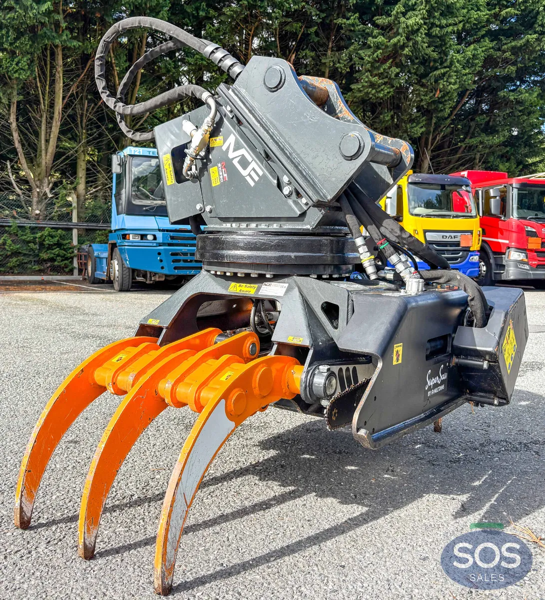 2025 MDE SX1250 Grapple With Hultdins SS550S Saw - Image 4