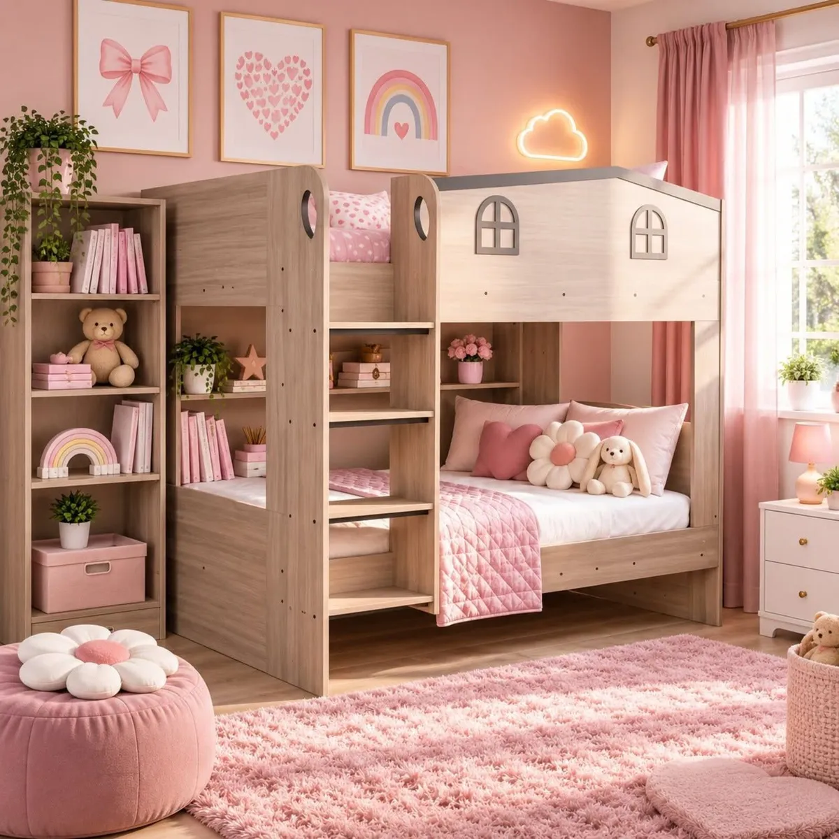 SMALL DOUBLE BUNK BEDS - Image 2