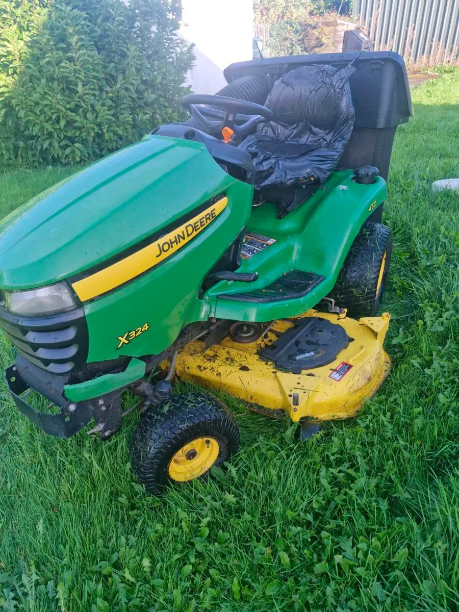 John Deere X324 Ride on mower Delivery available - Image 1