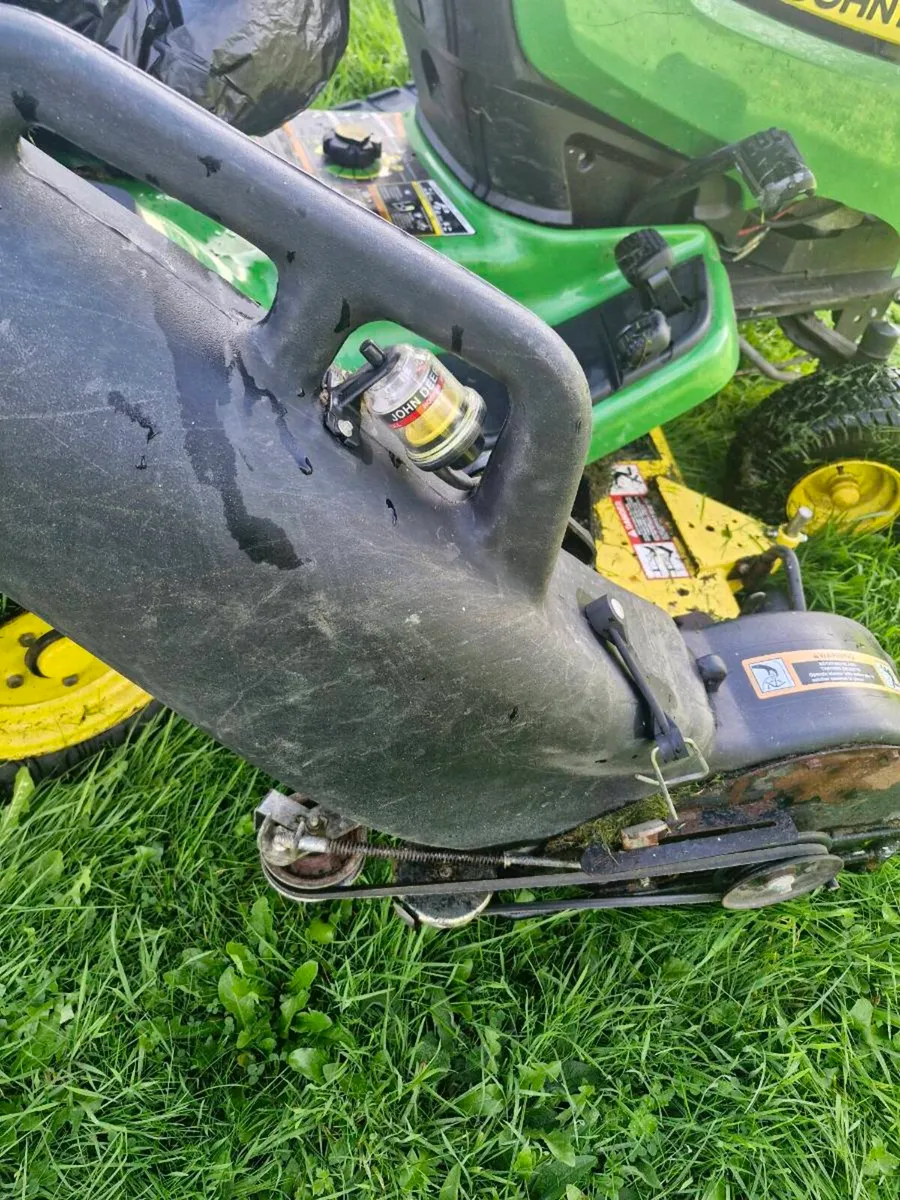 John Deere X324 Ride on mower Delivery available - Image 4