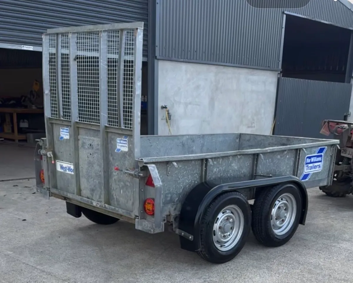 Iver Williams 8ft 4ft plant trailer - Image 3
