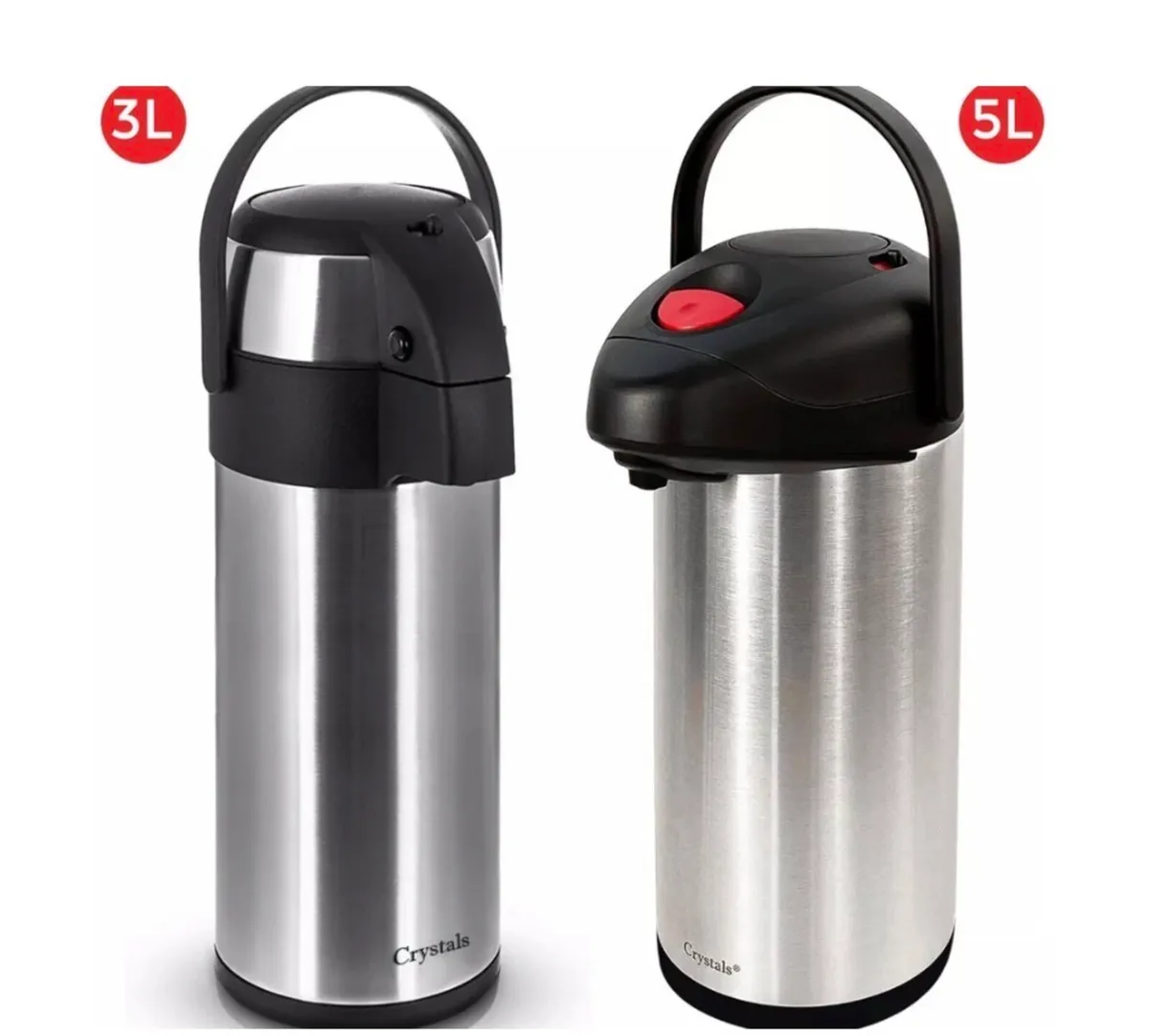 Coffee Vacuum Air Pot Flask 3 Litre or 5 Litre NEW