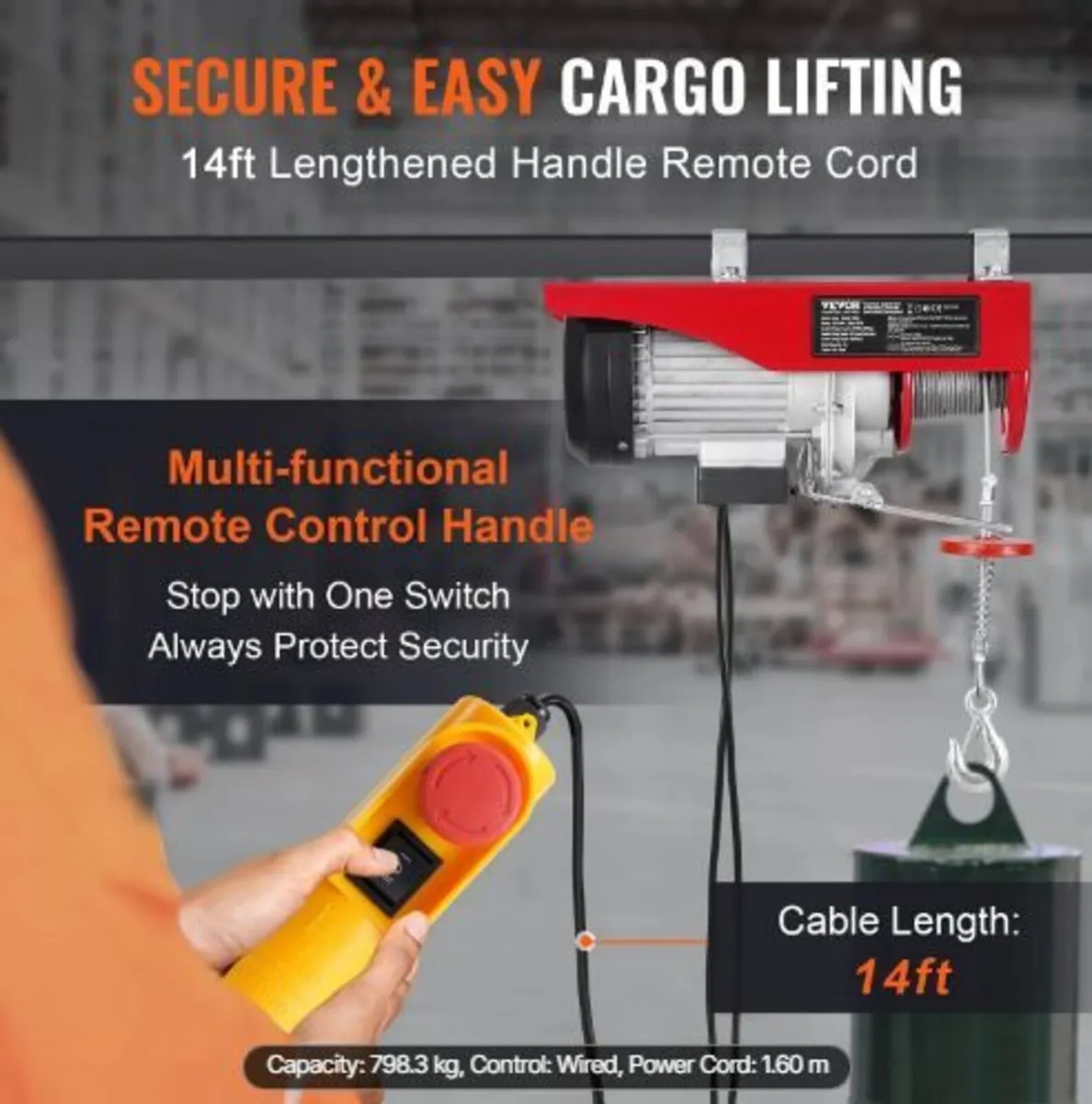 Electric Hoist Crane Winch - Image 4