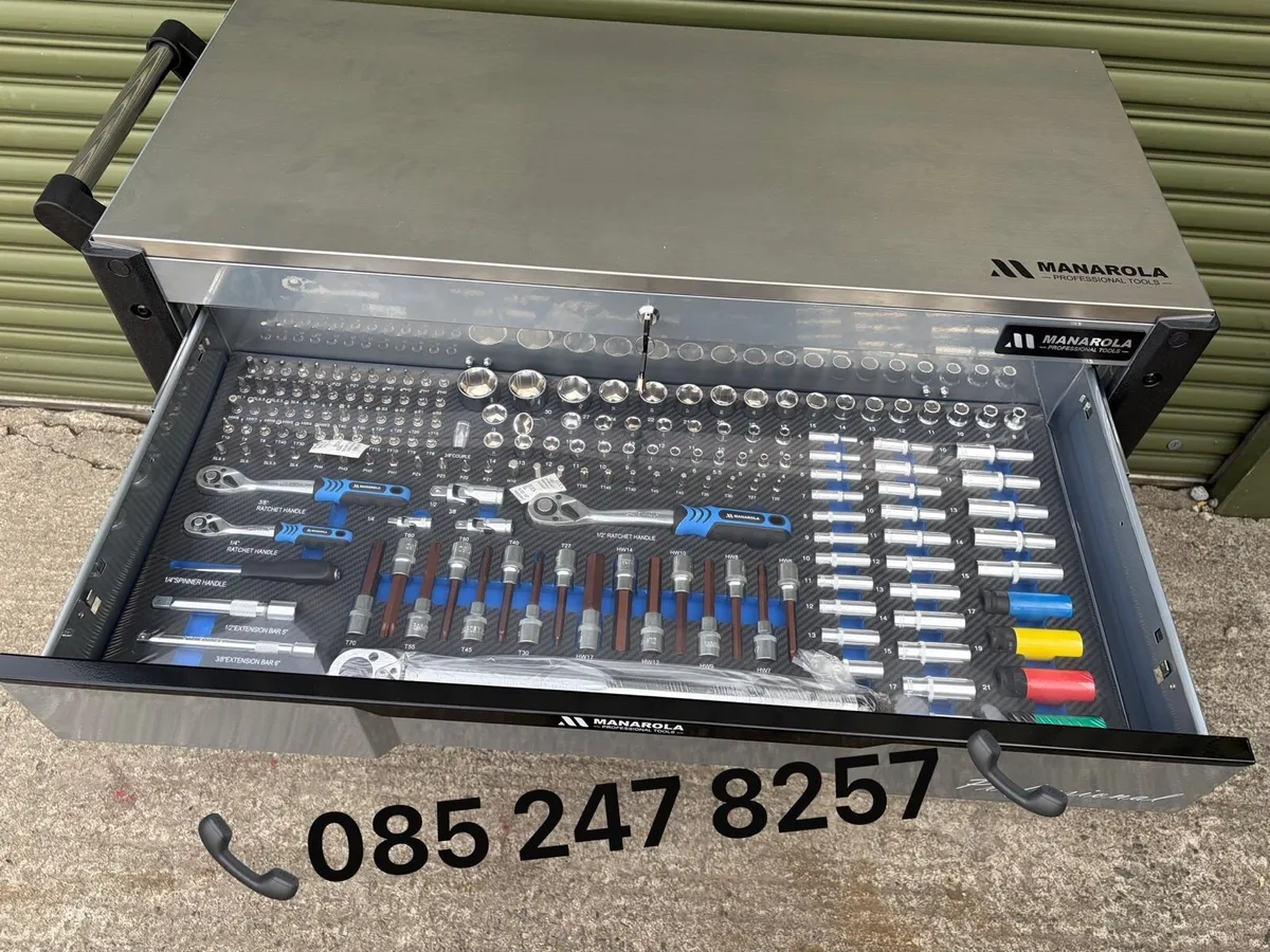 Brand New Manarola 12 Drawer Tool Chest - Image 4