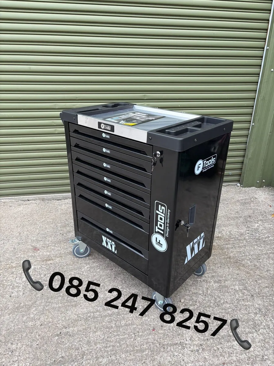 Brand New 7 Drawer + Side Cabinet Tool Chest - Image 2