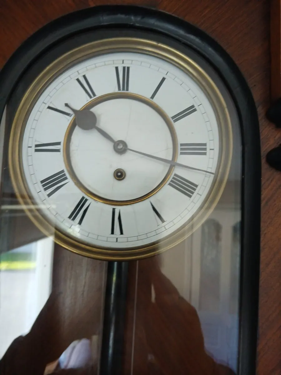 Antique clock. - Image 4
