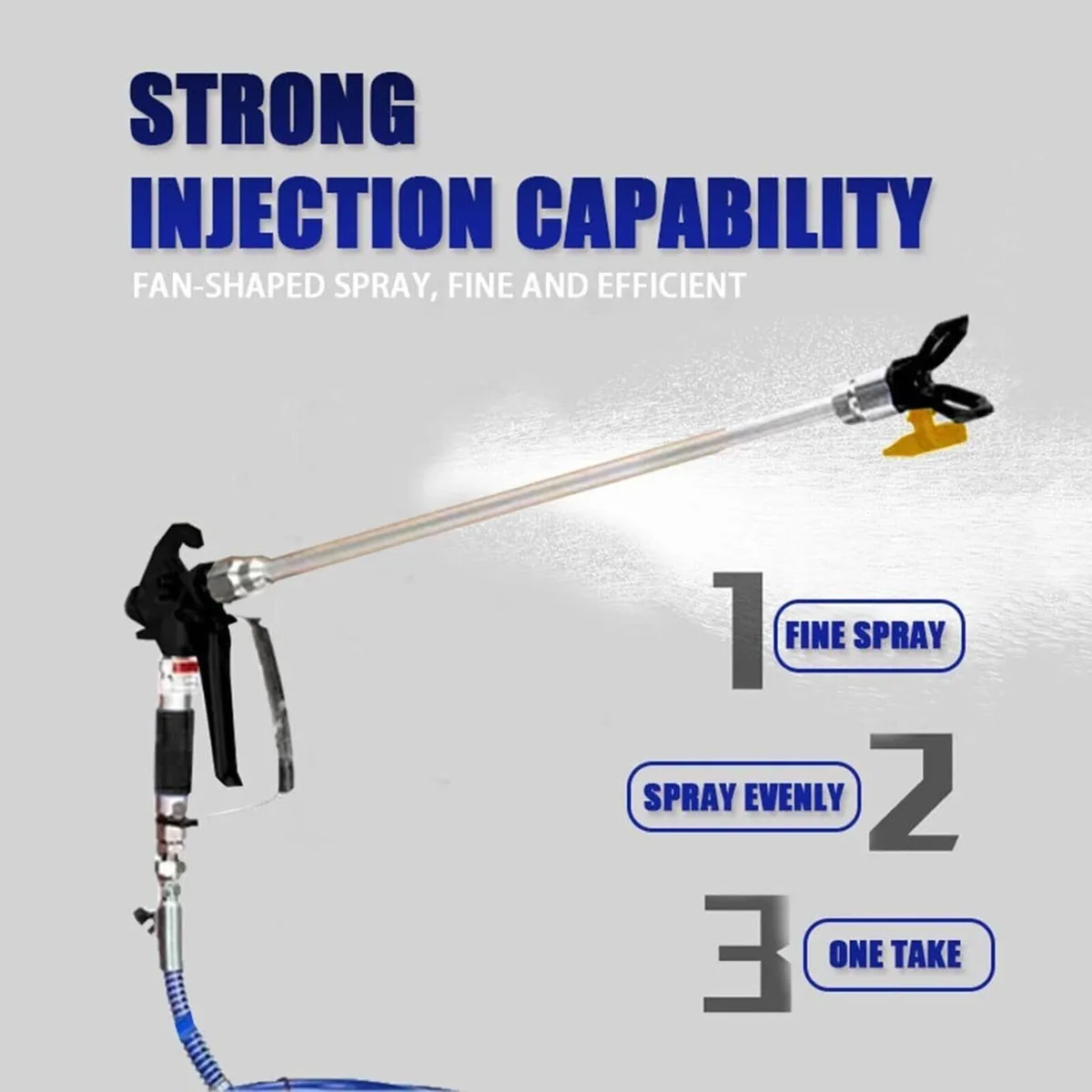 High Pressure Airless Paint Sprayer Machine Blue - Image 4