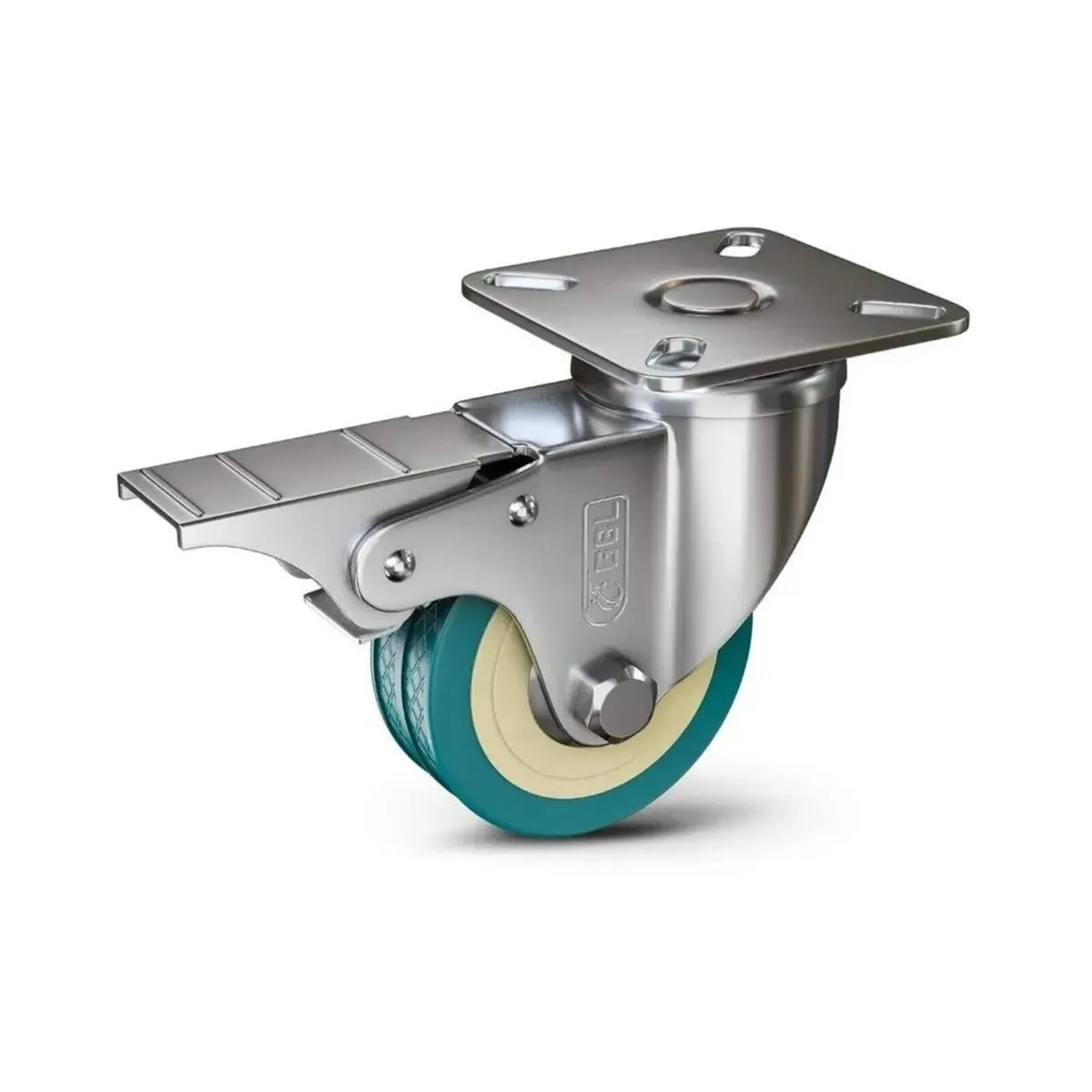 Heavy Duty Castor Wheels 50mm 200kg Load - Image 3