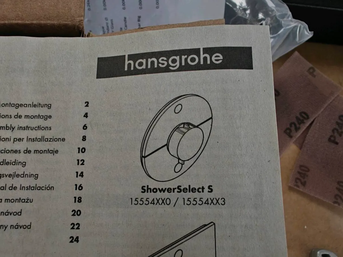 Hansgrohe Round Select S 2 Thermostatic Valve - Image 2