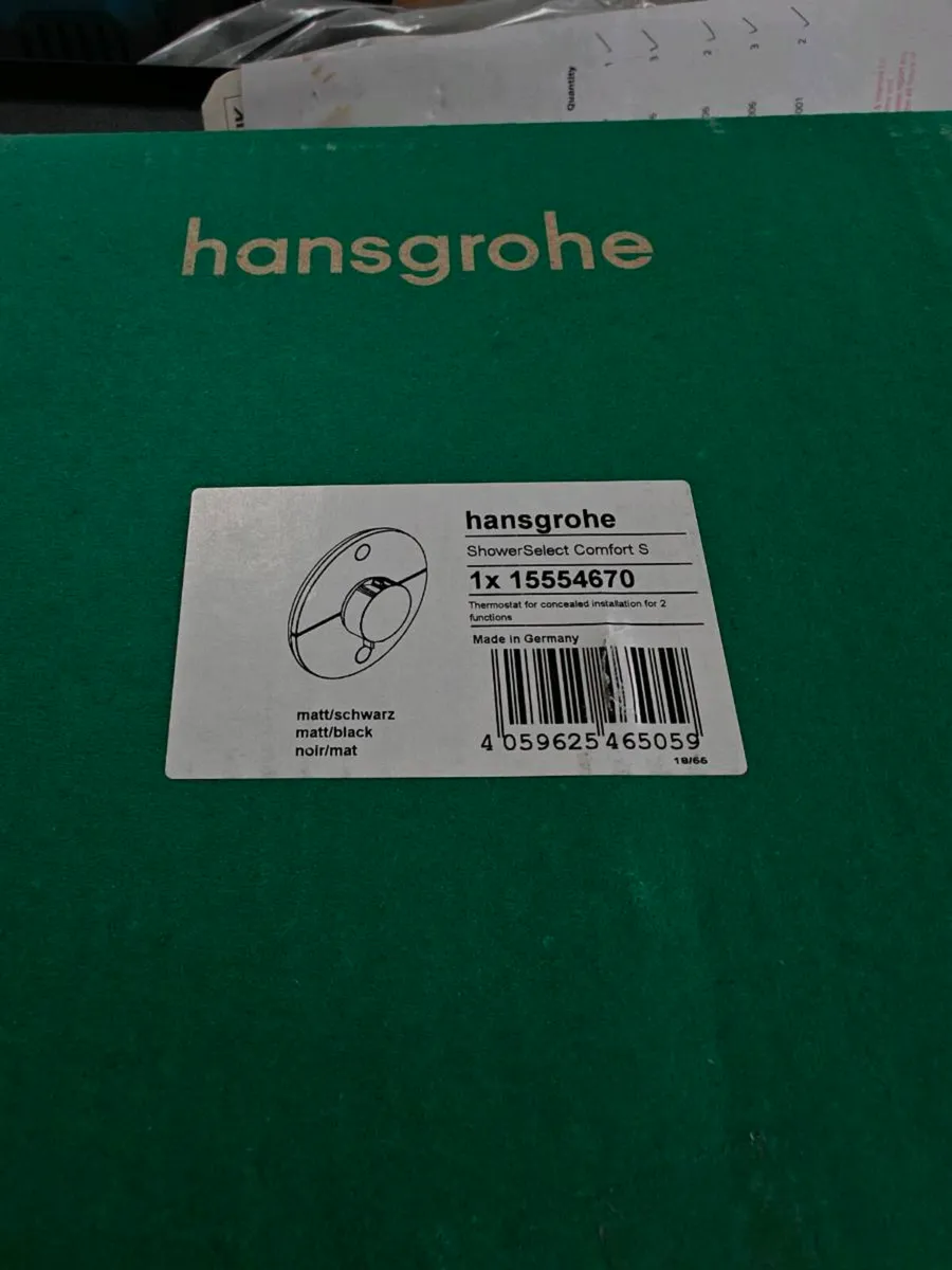 Hansgrohe Round Select S 2 Thermostatic Valve - Image 3