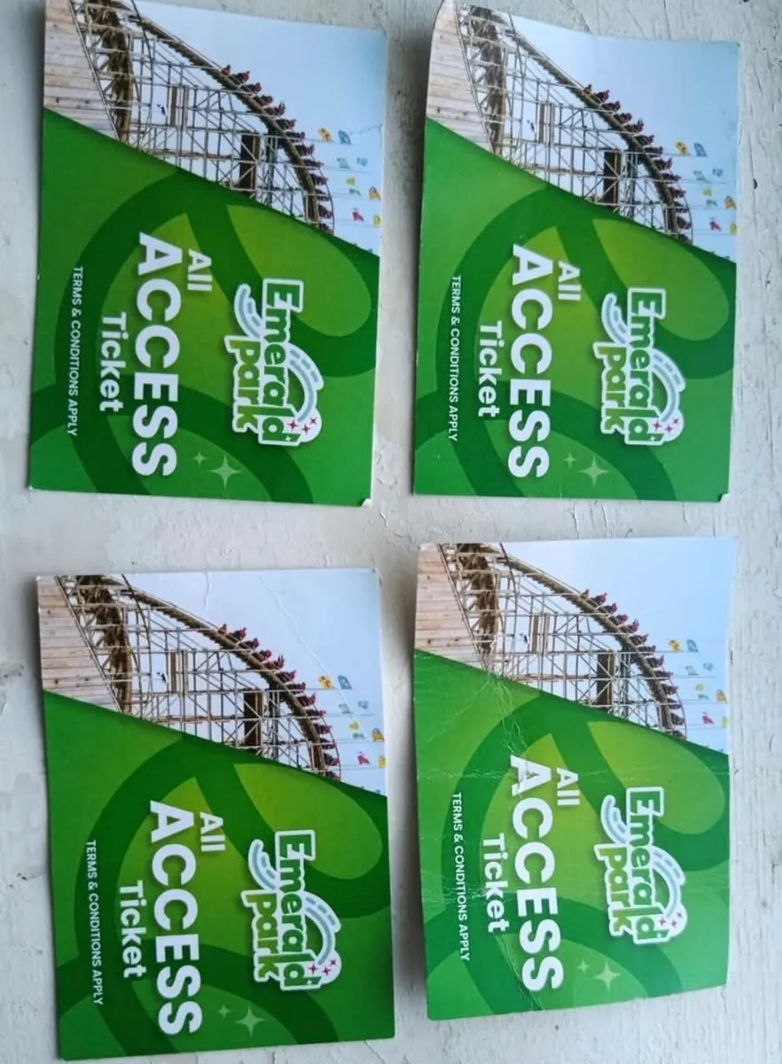 🎢 EMERALD PARK ALL ACCESS TICKETS 🎢